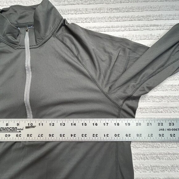 Patagonia Capilene Womens Baselayer Top Medium Gray Thermal Lightweight Half-Zip - Picture 5 of 9